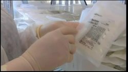 Robots used to distribute drugs at a Californian hospital News Clip