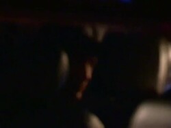 Brandon David & Friends depart AV Club in Hollywoo Stock Footage