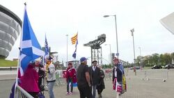 CLEAN : Catalonia looms large at Scottish nationalist conference News Clip