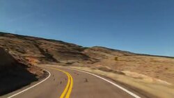 Driving Arizona Stock Footage