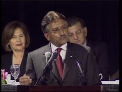 Musharraf speech, comments on Kashmir and Iraq News Clip