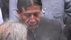 CLEAN : Bolivian foreign minister makes unofficial visit to Santiago News Clip