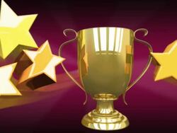 All-star Trophy Stock Footage