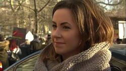 Vox Pops Protesters at Women's March London News Clip