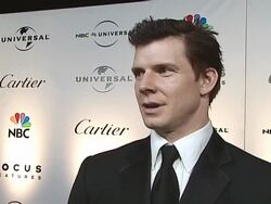 NBC, Universal, and Focus Features 2007 Golden Globes Party Stock Footage