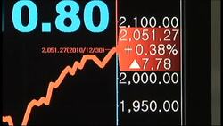 SKorean stock market closing ceremony for 2010 News Clip