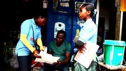 CLEAN : Liberian teenagers promote Ebola awareness in Monrovia slum News Clip