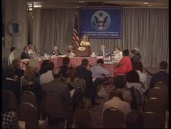 USA:WASHINGTON:SYMPOSIUM OPENS TO INVESTIGATE GULF WAR SYNDROME News Clip