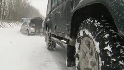Snow and freezing conditions continue across the UK. News Clip