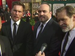 INTERVIEW: Desmond Harrington, C.S. Lee, James Remar, David Zayas from Dexter on being nominated. (Footage by WireImage Video/GettyImages) Stock Footage