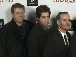 William H. Macy, Keith Kjarval, and Tyler Jackson, Graham Taylor at 'Rudderless' Los Angeles Premiere Stock Footage