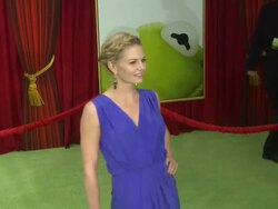 Jennifer Morrison at the The World Premiere of Walt Disney's 'The Muppets' at Hollywood CA. (Footage by WireImage Video/Getty Images Entertainment Video) Stock Footage