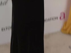 Maria Menounos at the 19th Annual Elton John AIDS Foundation Academy Awards Viewing Party - Part 2 at West Hollywood CA. (Footage by WireImage Video/GettyImages) Stock Footage