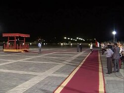 CLEAN:Russian president Medvedev arrives in Syria News Clip