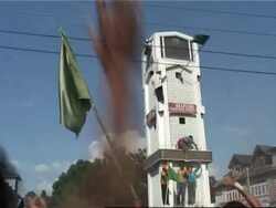 Tens of thousands continue protest against transfer of land to Hindu shrine Instructional Video