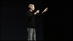 Steve Jobs takes a break from medical leave to announce iCloud News Clip