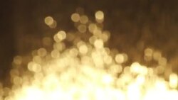 glowing particles Stock Footage