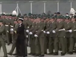 Military Parade at Devonport Naval Base News Clip