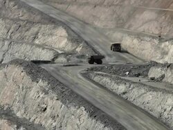 Quarry Lorries Stock Footage