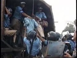 Bangladesh - Nationwide General Strike News Clip