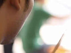 chant the mantra Stock Footage