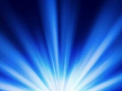 Blue spotlights rotating Stock Footage