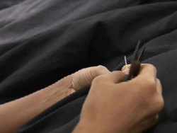 Female workers hand sewing Famoso clothes factory News Clip