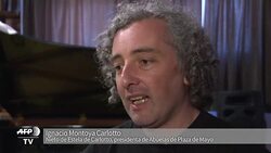 VOICED : Guido bebe robado y emblema de Abuelas de Plaza de Mayo News Clip