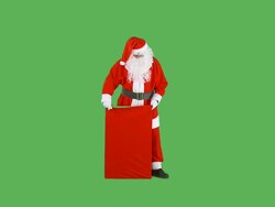 Santa's Bag Of Surprise Stock Footage