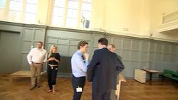 Nick Clegg meeting students in Richmond News Clip