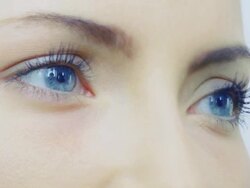Blue Eyes. Stock Footage