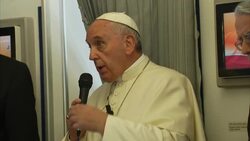 Pope Francis comments on free speech and the criticism of religion Instructional Video