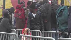 CLEAN : Calais Jungle: third day of evacuation News Clip