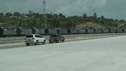 CLEAN : Kenya receives 6 locomotive engines from China News Clip