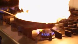 Professional restaurant or hotel kitchen Stock Footage