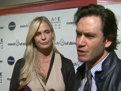 INTERVIEW - Mark Paul Gosselaar on raising children at March of Dimes Celebration of Babies Luncheon Honoring Jennifer Lopez in Los Angeles, CA on 12/06/13 Stock Footage
