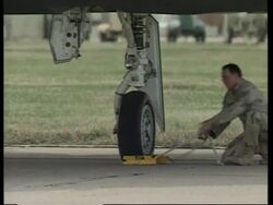 USA: VIRGINIA: 6 F-117A STEALTH FIGHTER PLANES LEAVE FOR PERSIAN GULF News Clip