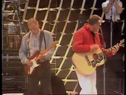 UK: LONDON: HYDE PARK ROCK CONCERT UPDATE News Clip