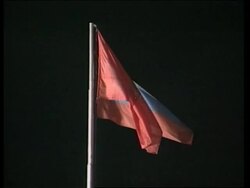 King arrives for talks with Russian leaders News Clip