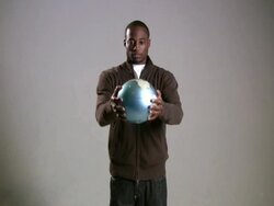 Black Man Offers World Stock Footage