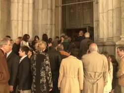 NYC's Annual Easter Bonnet Parade Stock Footage