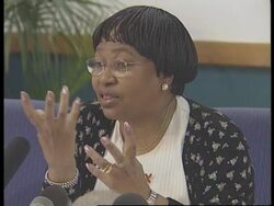 SOUTH AFRICA: 15 PERCENT OF POPULATION HIV POSITIVE News Clip