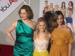 Sigourney Weaver, Kristen Bell, Odette Yustman at the 'You Again' Premiere at Hollywood CA. (Footage by WireImage Video/GettyImages) Stock Footage