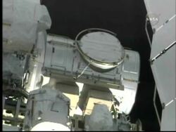 Japanese module bolted into place on the International Space Station News Clip