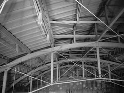 Indoor ice skating rink. Stock Footage