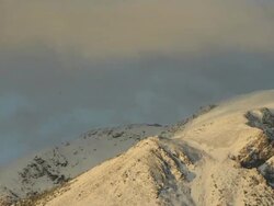 Time Lapse of Sunrise on Buffalo Mountain Stock Footage