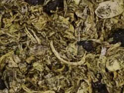 Seasoning mix for rice. Kitchen herbs background Stock Footage