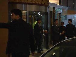 David Beckham Visits Wuhan Stock Footage