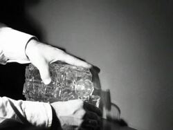 Decanter Shot-Film Noir Stock Footage
