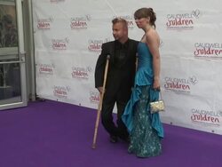 Lee Pearson at The Diamond Butterfly Ball in aid o Stock Footage